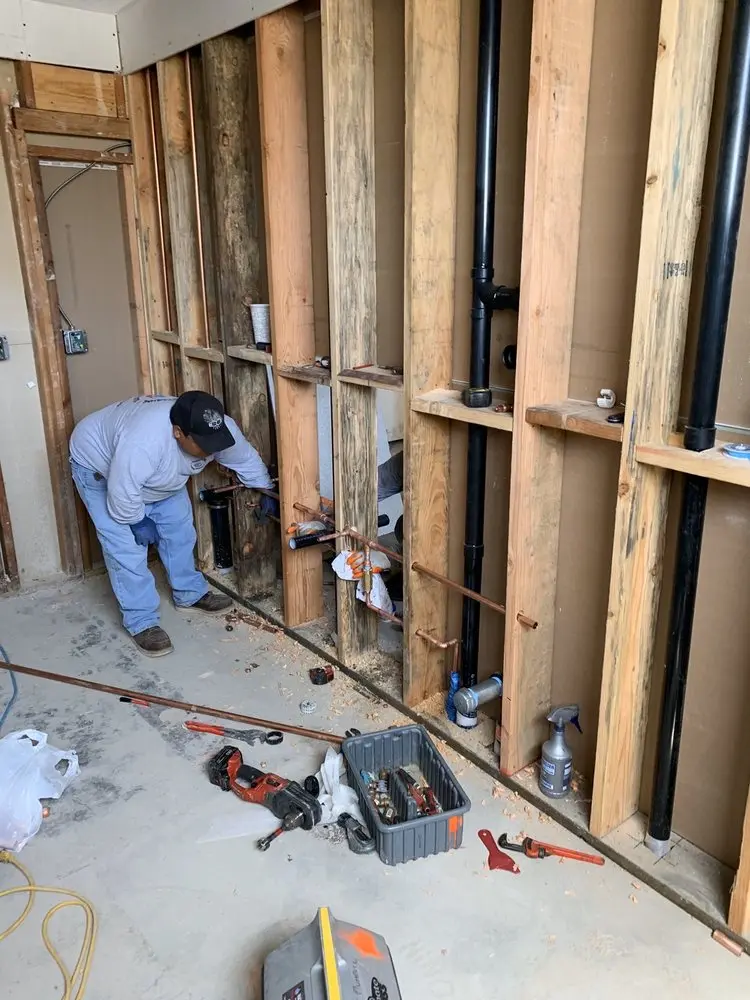Commercial rough-in plumbing for Water Heater Replacement in Holiday Hill